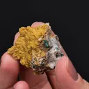 HIDALGOITE with Malachite - image 2