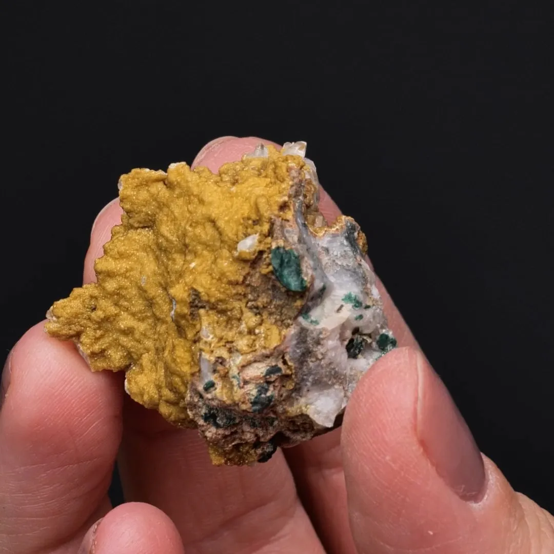 HIDALGOITE with Malachite - image 2