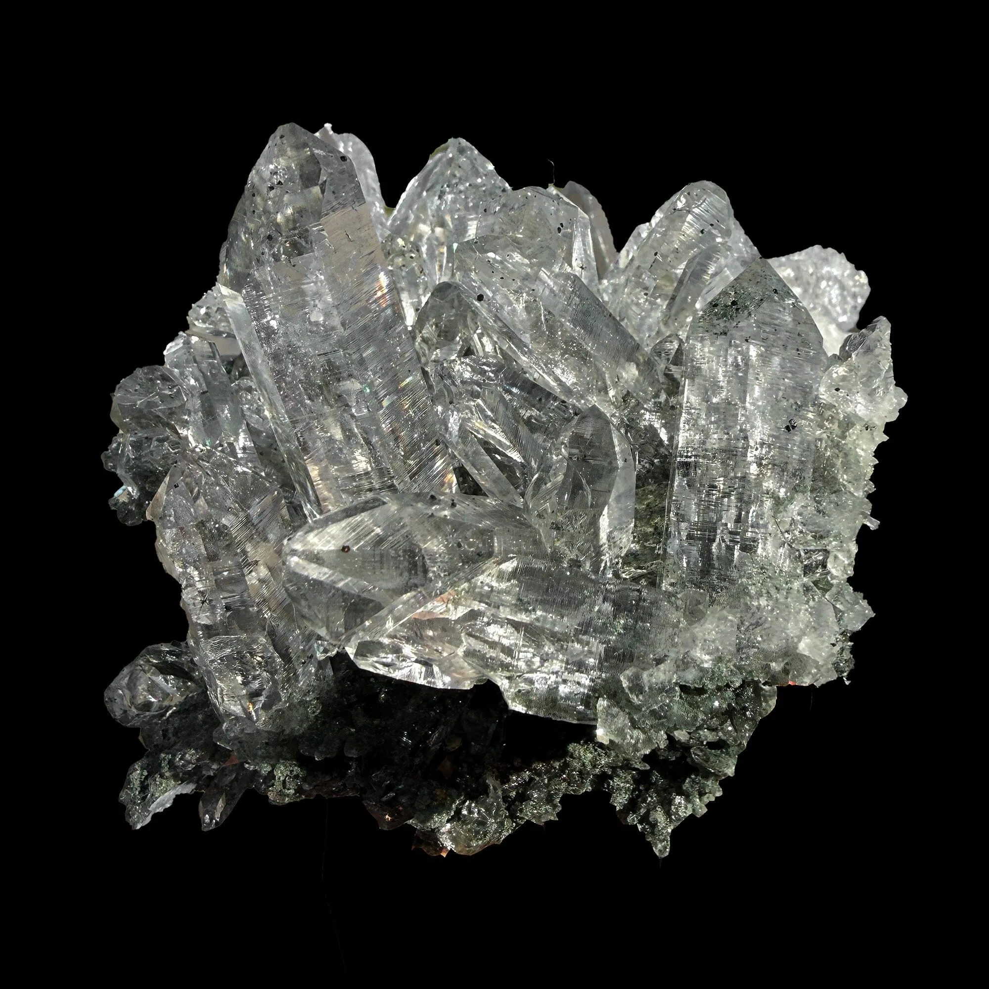 Himalayan Clear Quartz Cluster Natural Raw Crystal Specimen from India Collector Mineral - image 2