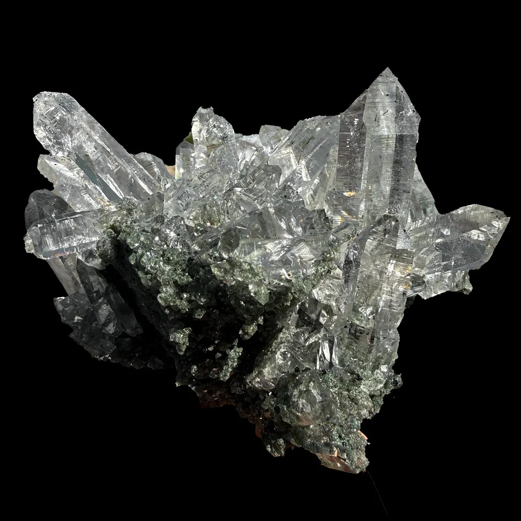 Himalayan Clear Quartz Cluster  Natural Raw Crystal Specimen from India Collector Mineral - image 6