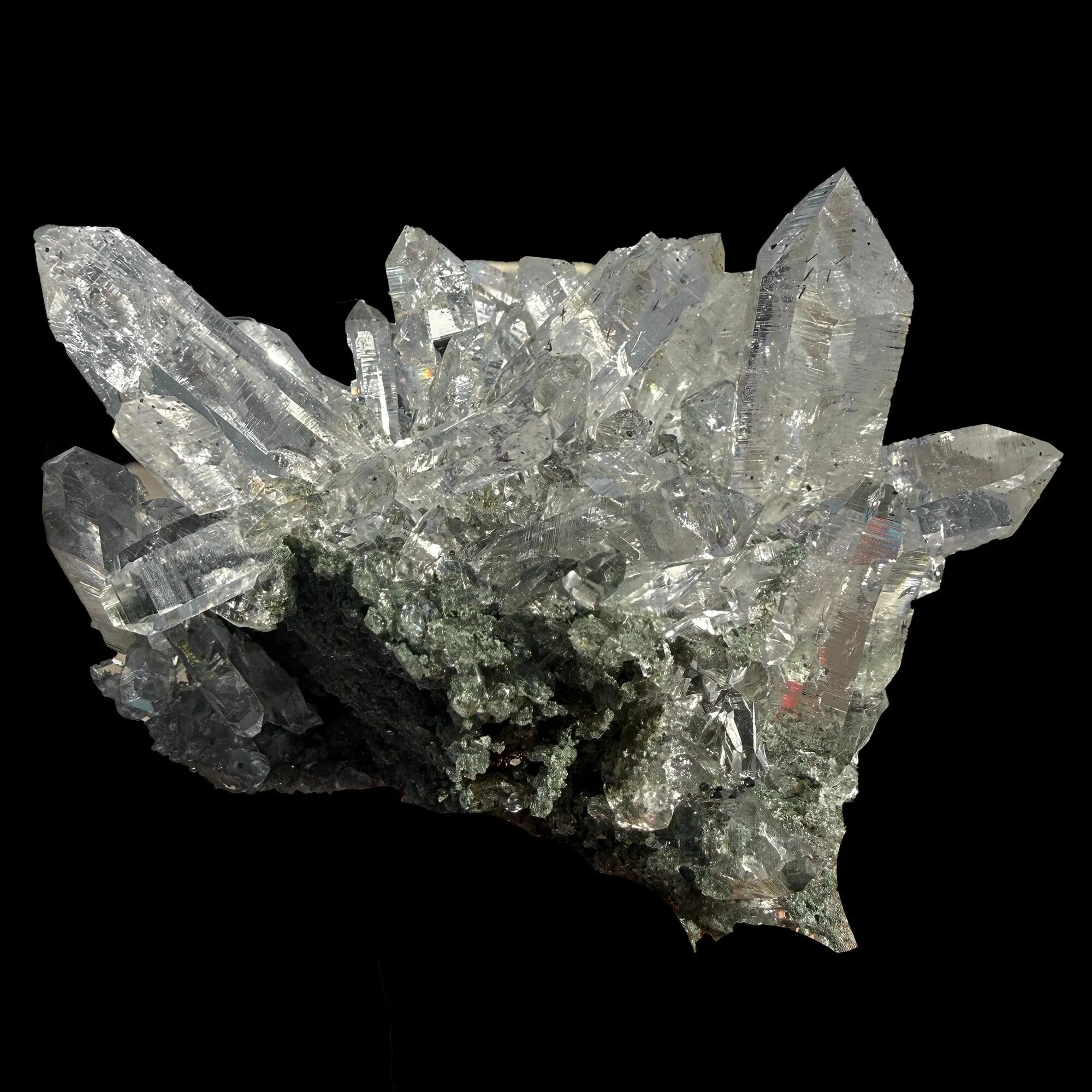 Himalayan Clear Quartz Cluster Natural Raw Crystal Specimen from India Collector Mineral - image 1