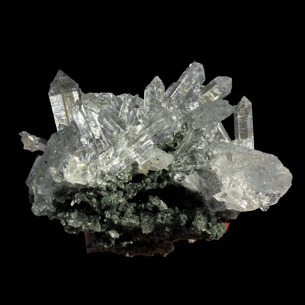 Himalayan Clear Quartz Cluster Natural Raw Crystal Specimen from India Collector Mineral - image 3