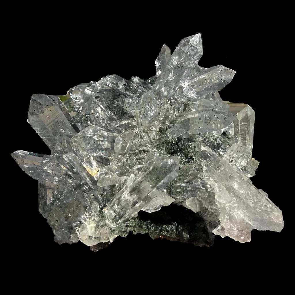 Himalayan Clear Quartz Cluster  Natural Raw Crystal Specimen from India Collector Mineral - image 4