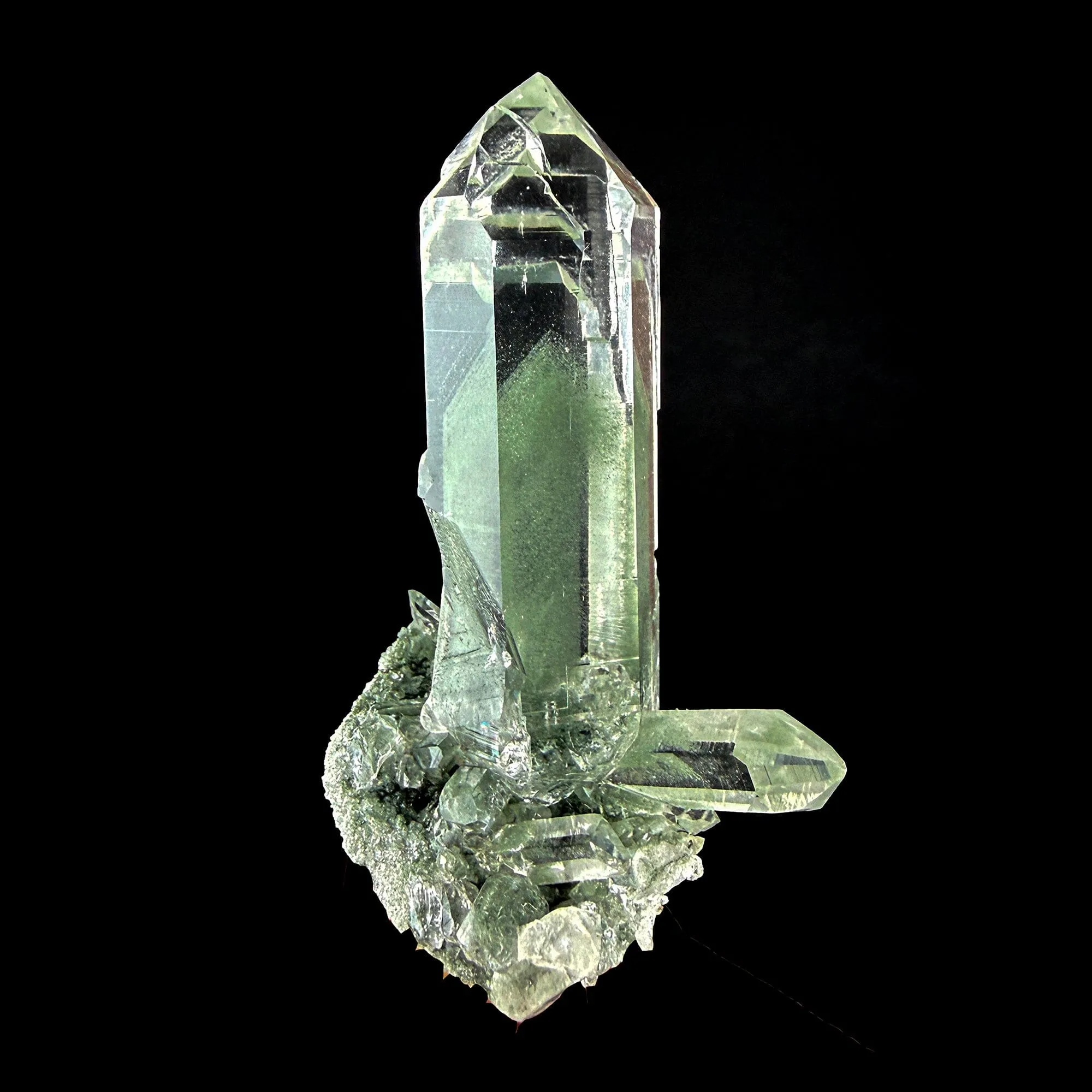 Himalayan Green Phantom Quartz Crystal – Natural Indian Phantom Quartz Point | Collector Grade Raw Mineral Specimen - image 6