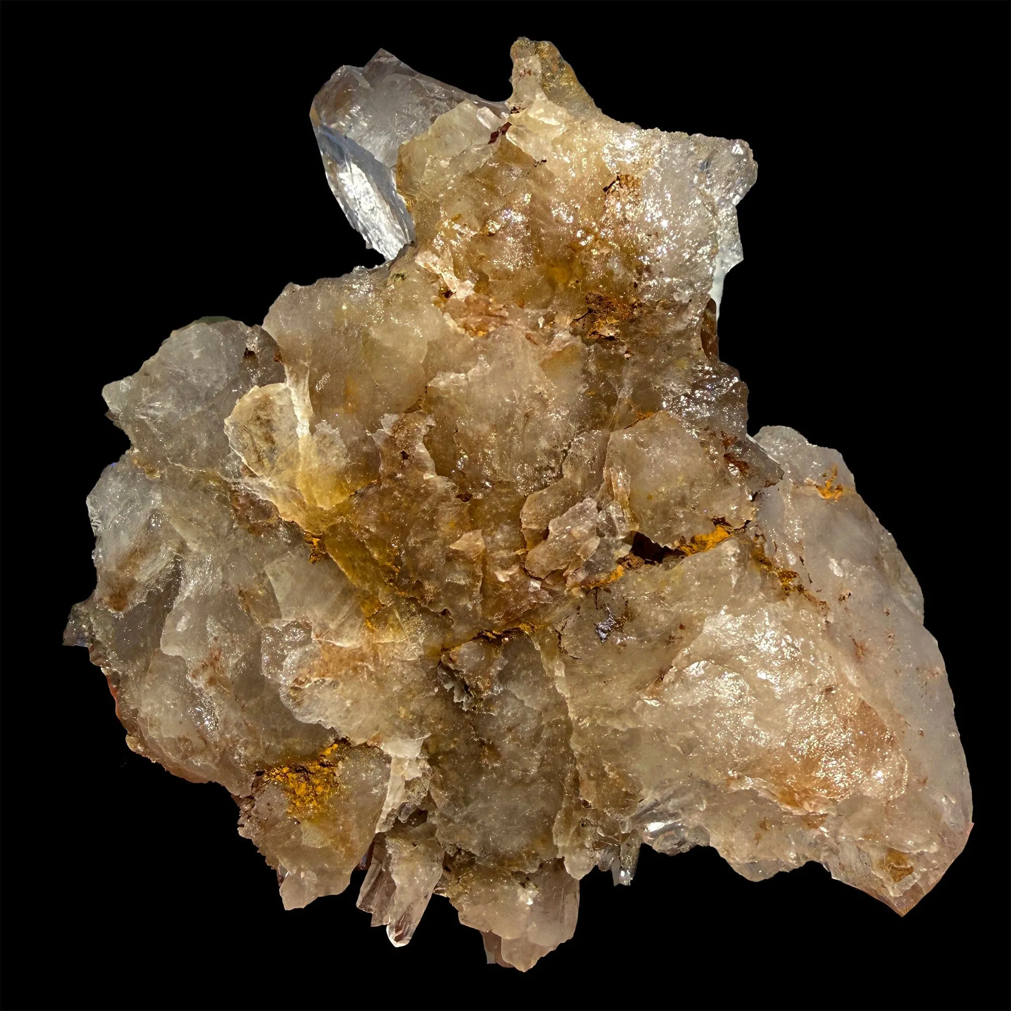 Himalayan Quartz Crystal Cluster – Natural Indian Raw Quartz Specimen | Golden Healer Style Collector Mineral Display Piece - image 6