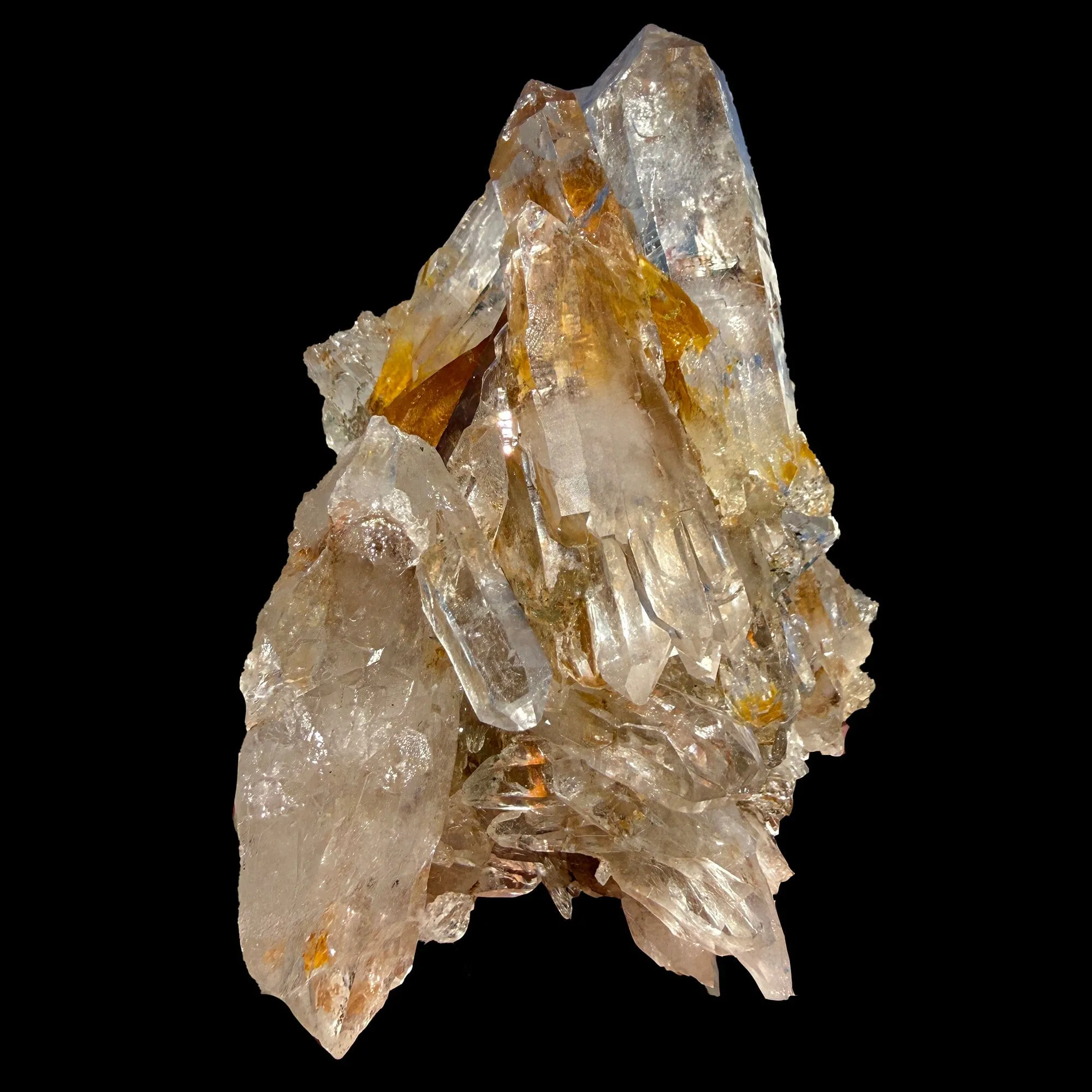 Himalayan Quartz Crystal Cluster – Natural Indian Raw Quartz Specimen | Golden Healer Style Collector Mineral Display Piece - image 4