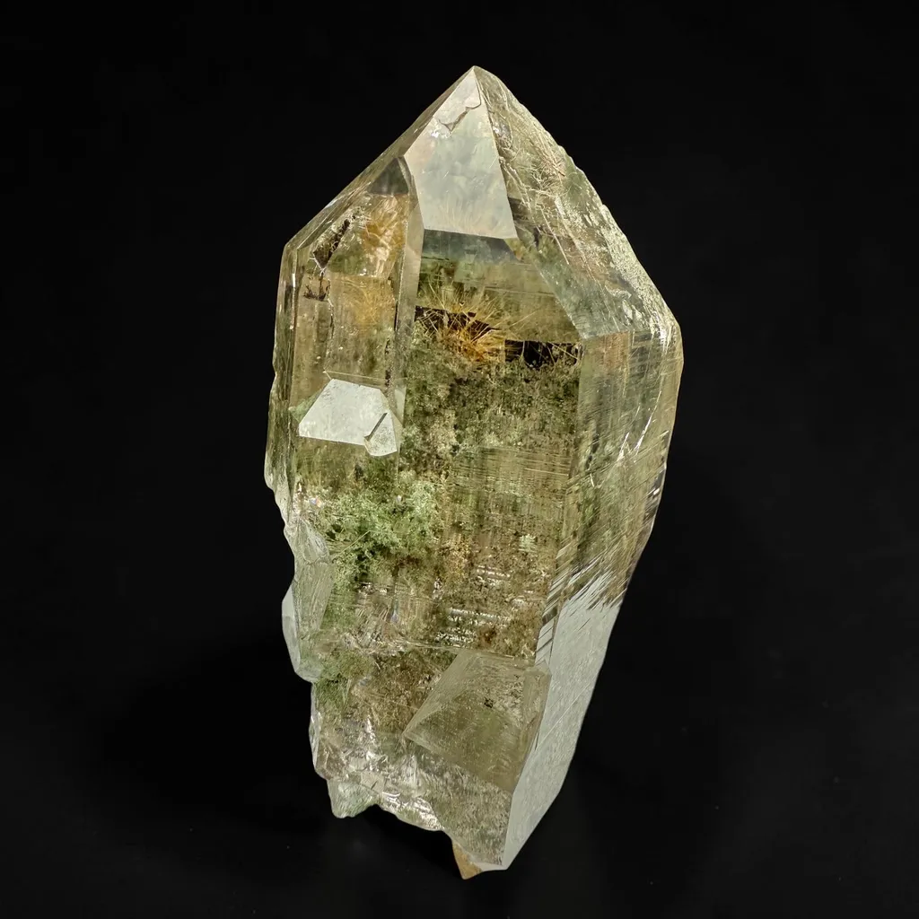 Himalayan Quartz with Golden Rutile - image 2