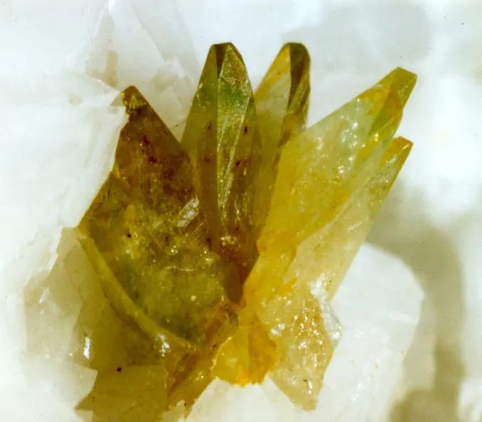 Hingganite (Y), Trimouns, Luzenac, Ariège, France image