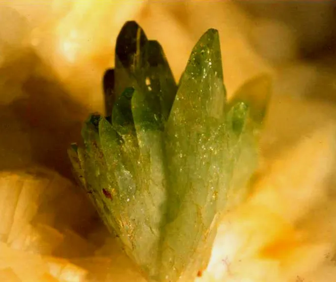 Hingganite (Y), Trimouns, Luzenac, Ariège, France image