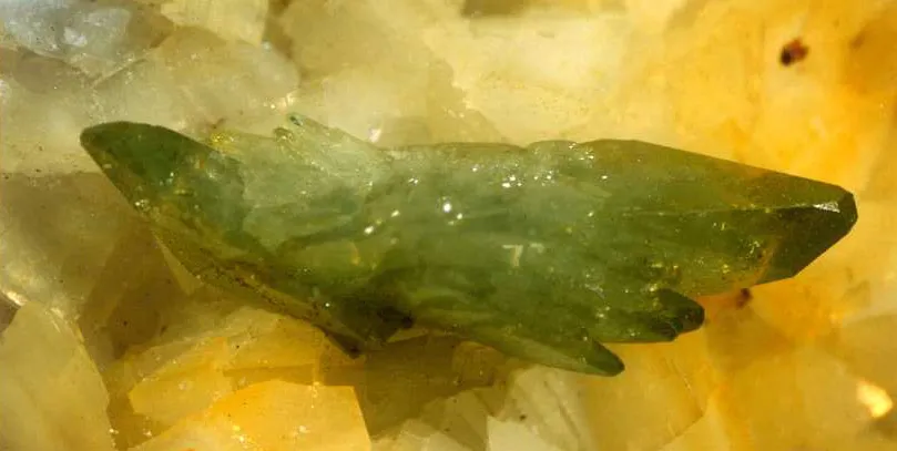 Hingganite (Y), Trimouns, Luzenac, Ariège, France image