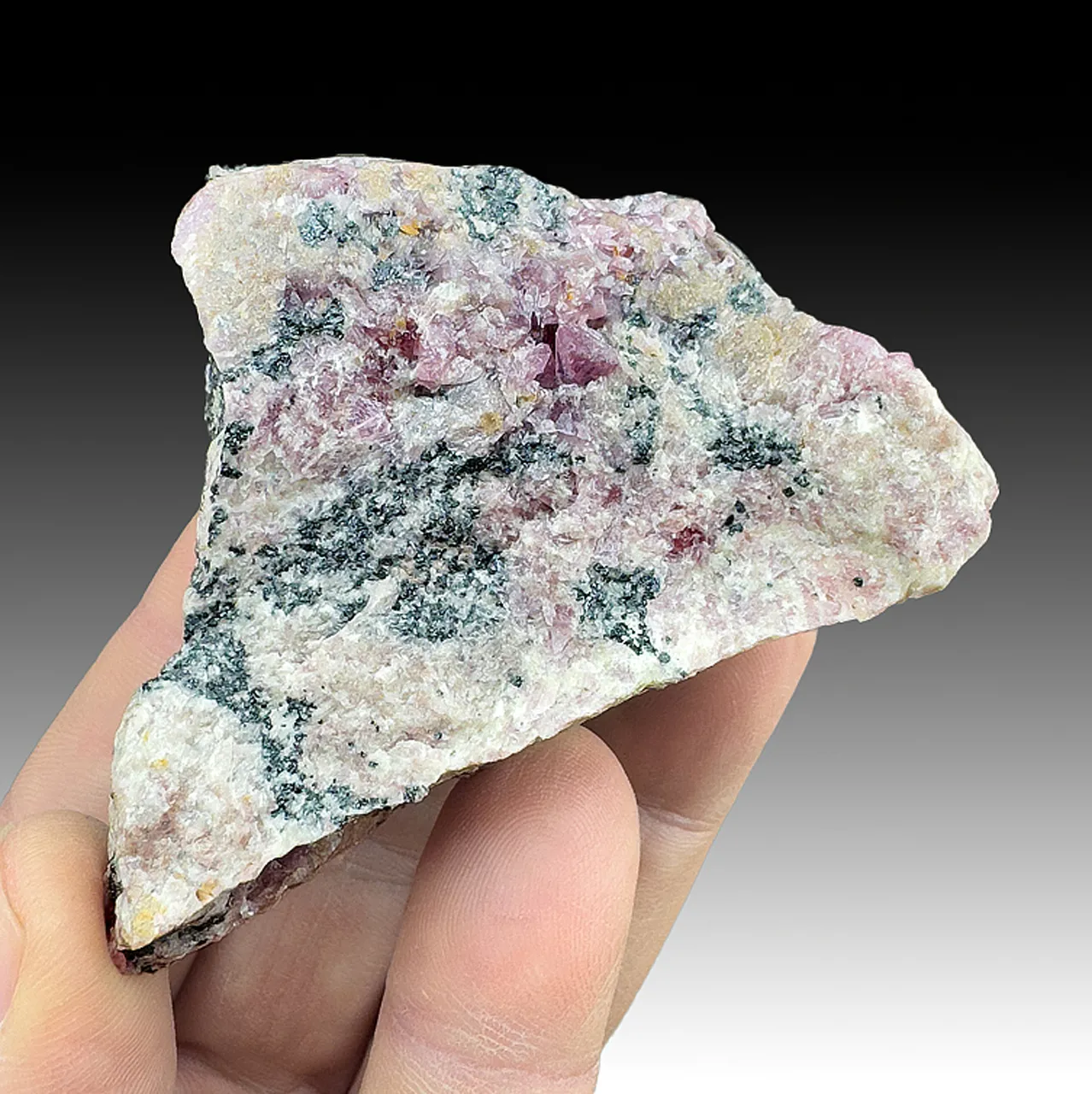 Hodgkinsonite with Larsenite - image 1