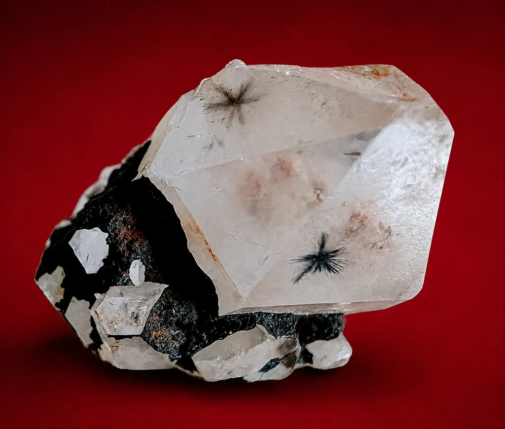 Hollandite-Included Quartz Scepter from Madagascar, Ambatofinandrahana District - image 3