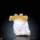 Honey calcite on Okenite. - image 1