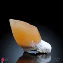 Honey calcite on Okenite. - image 1
