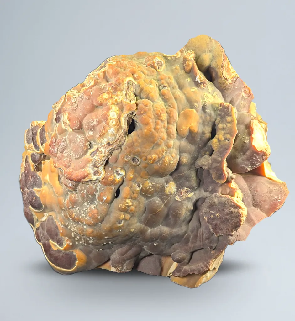 Honey Color Cabinet Size Aragonite Specimen - image 2