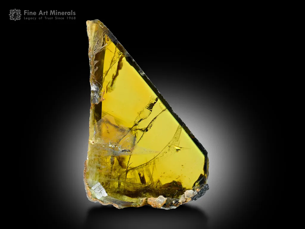 Honey Titanite Crystal from Pakistan image