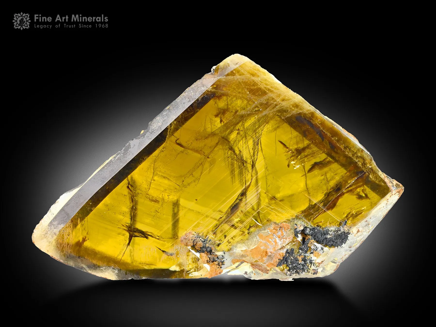Honey Titanite Crystal from Pakistan - image 2