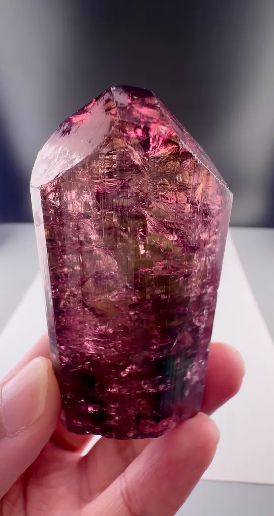 Hot pink Tourmaline from Brazil - image 4