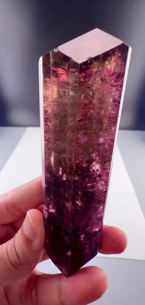 Hot pink Tourmaline from Brazil - image 3