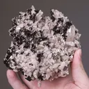 HUBEITE with Quartz Pyrite and Calcite - image 2
