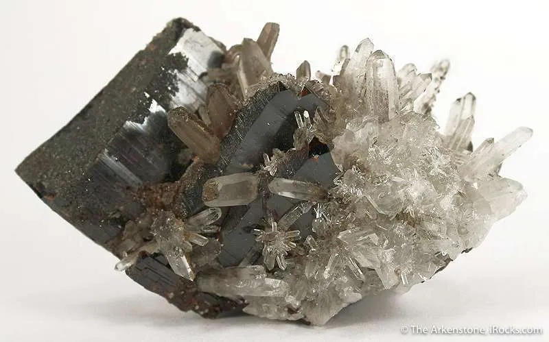 Hubnerite and Quartz image