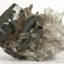 Hubnerite and Quartz - image 1