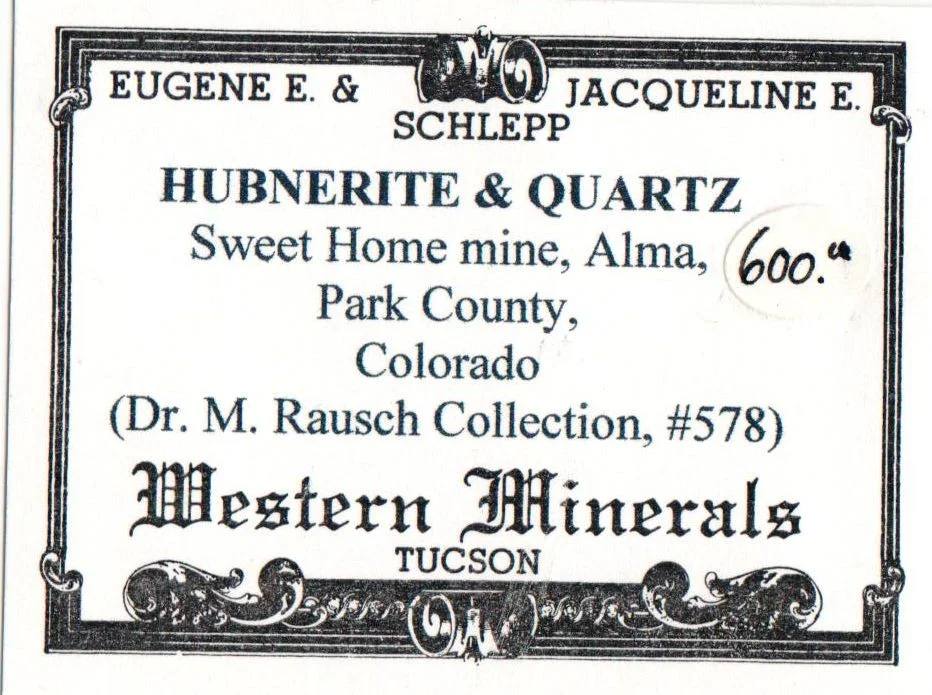 Hübnerite from Sweet Home Mine, Colorado, USA - image 8