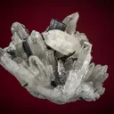 Hübnerite on Quartz - image 1