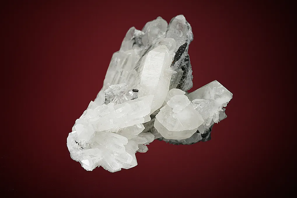 Hübnerite on Quartz - image 5