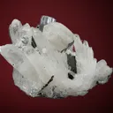 Hübnerite on Quartz - image 3