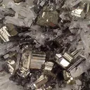 Hubnerite, Pyrite, Quartz - image 2