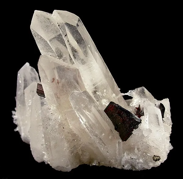 Hubnerite, Quartz image