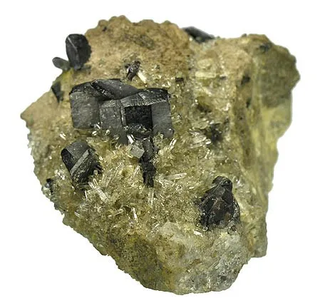 Hubnerite, Quartz image