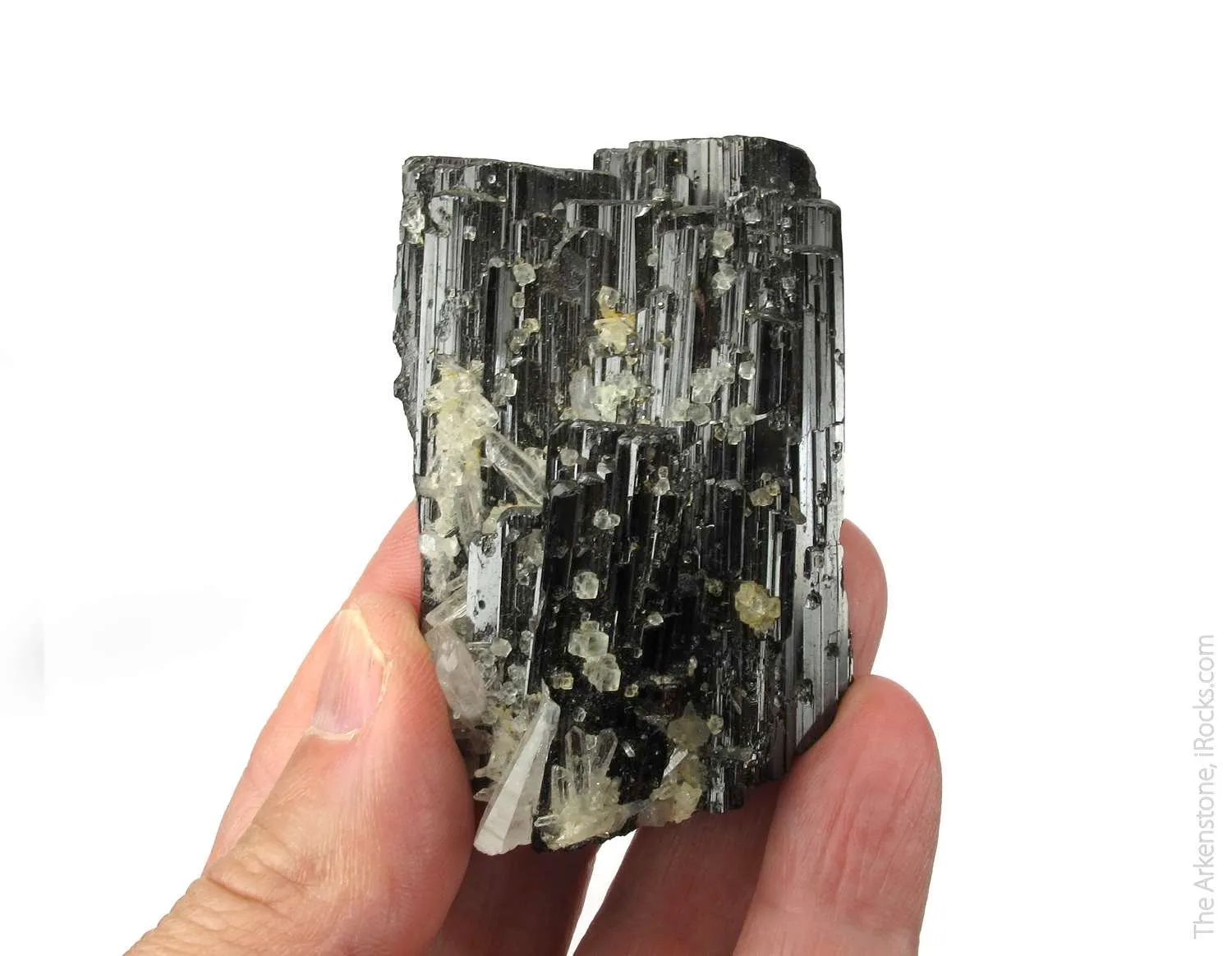 Hubnerite with Fluorite and Quartz - image 4