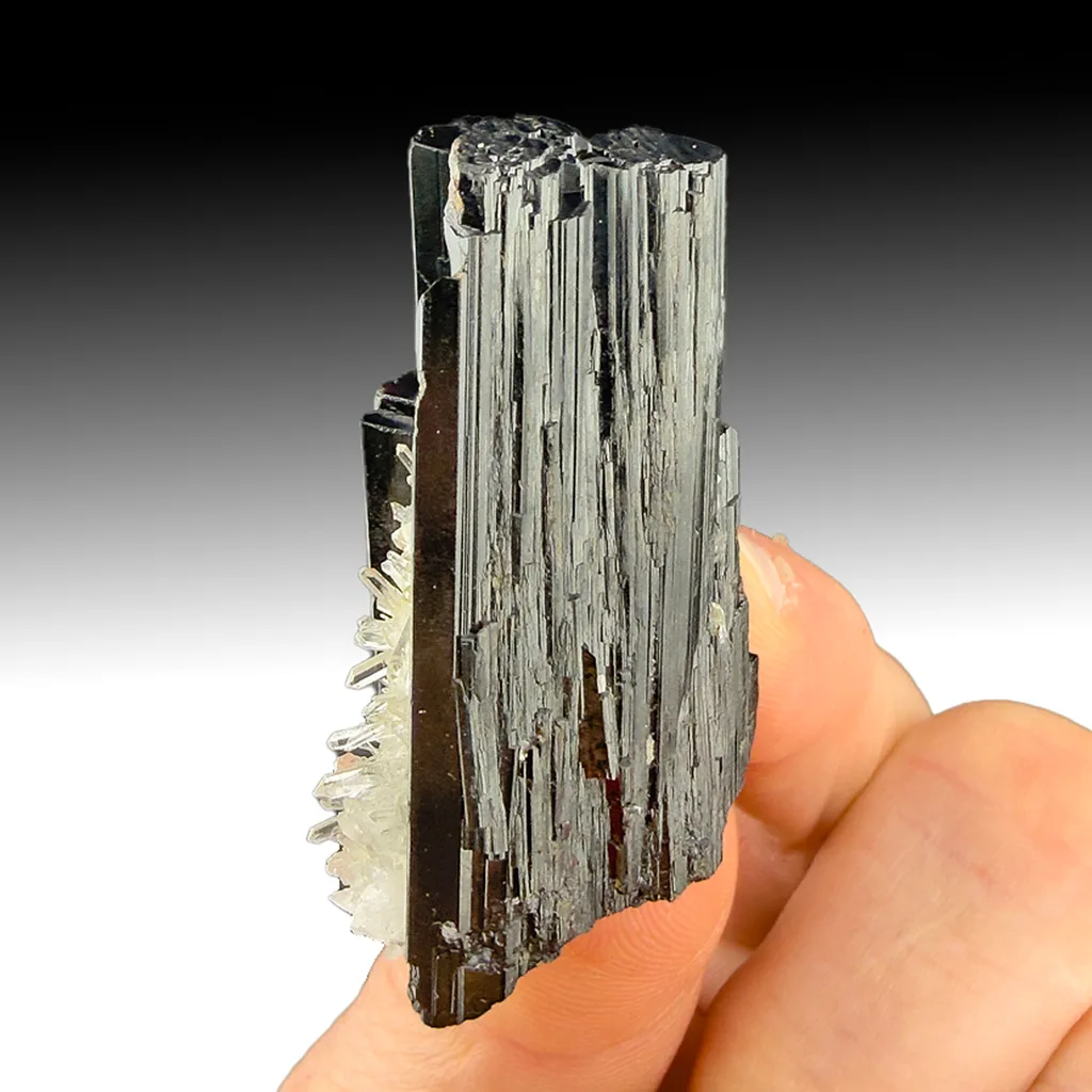 Hubnerite with Quartz image
