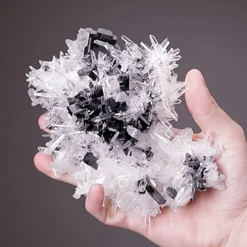 Hübnerite with Quartz