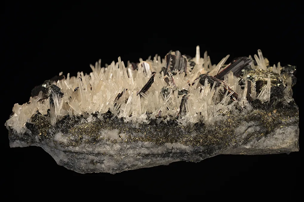 Hübnerite with Quartz - image 6