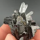 Hubnerite with Quartz - image 1