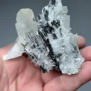 Hubnerite with Quartz - image 2