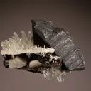 Hübnerite with Stolzite, Quartz and Tetrahedrite - image 1