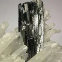 Huebnerite on Quartz - image 3