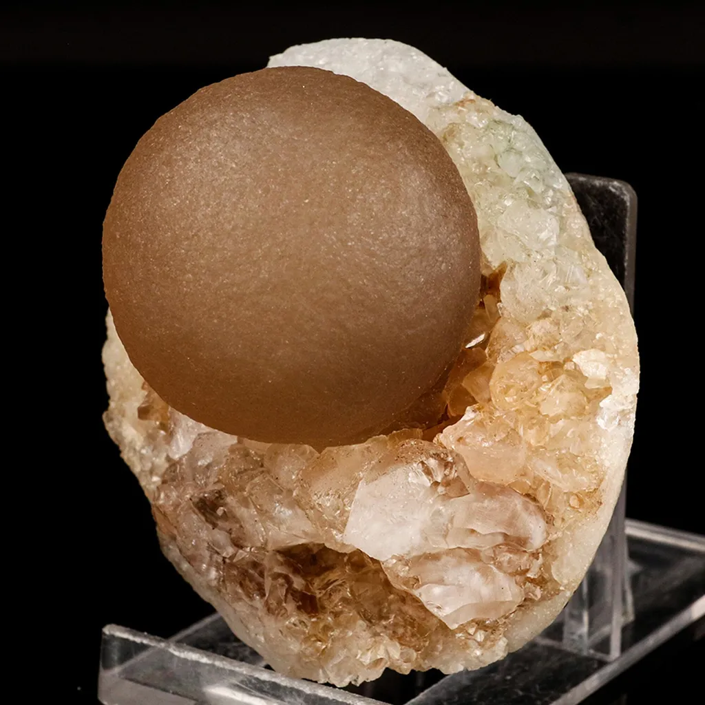 Huge Botryoidal Fluorite on MM Quartz Very Rare Natural Mineral Specimen - image 2