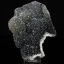 Huge Floter Apophyllite with Black Chalcedony Natural Mineral Specimen - image 1