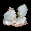 Huge Green Apophyllite Cubes with Heulandite – Freestanding Natural Mineral Specimen from Nashik - image 4