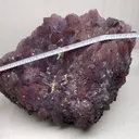 Huge Pointed Amethyst Red Color Crystals With Iron Hematite Specimen - image 2