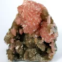 Hureaulite on Reddingite - image 1