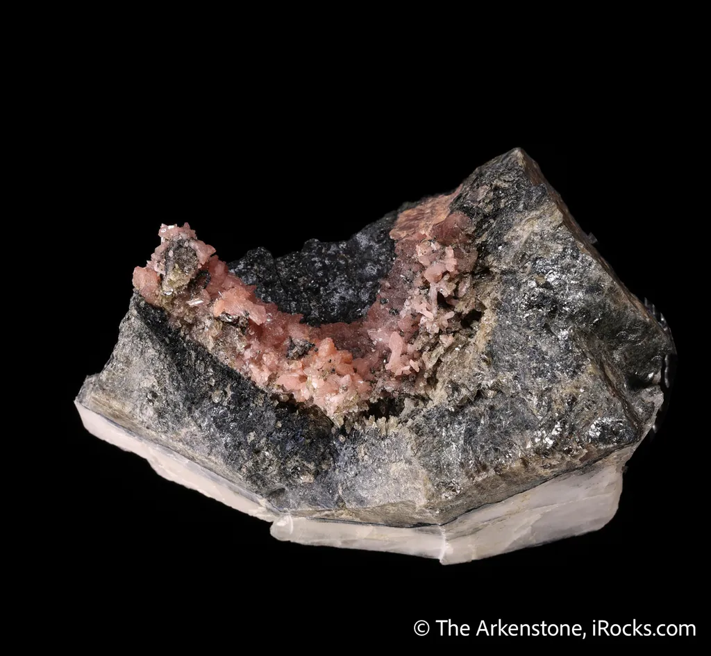 Hureaulite with Rockbridgeite and Jahnsite in Triphylite and Quartz - image 6