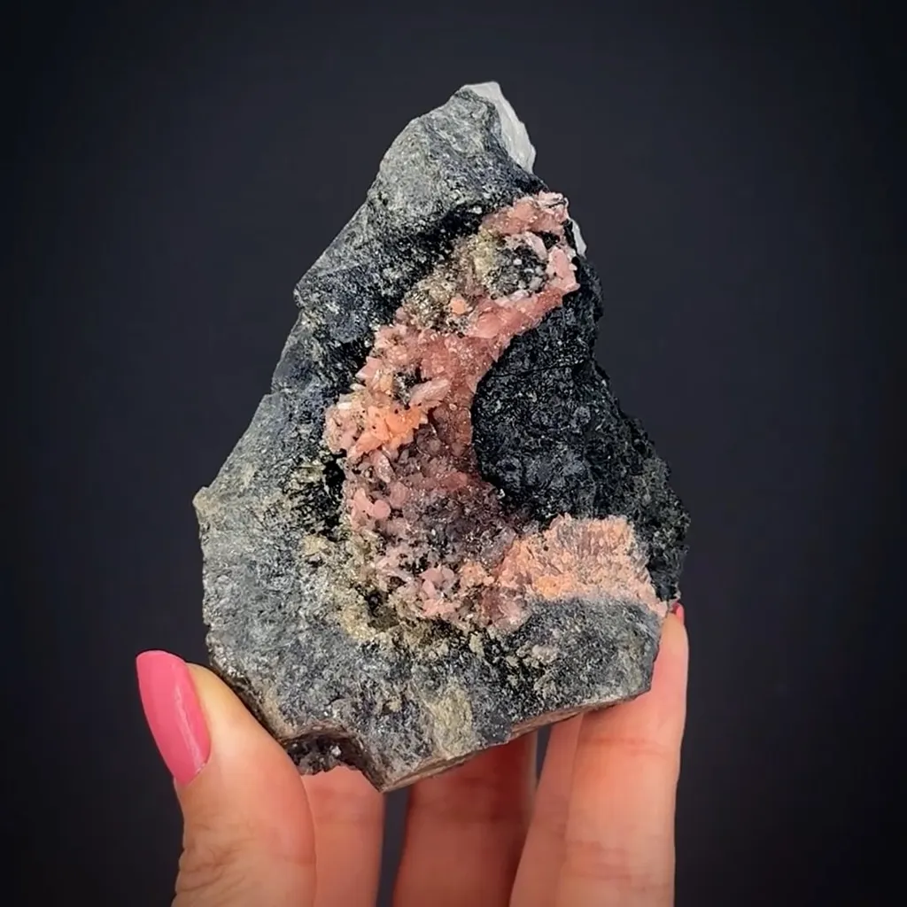 Hureaulite with Rockbridgeite and Jahnsite in Triphylite and Quartz - image 2