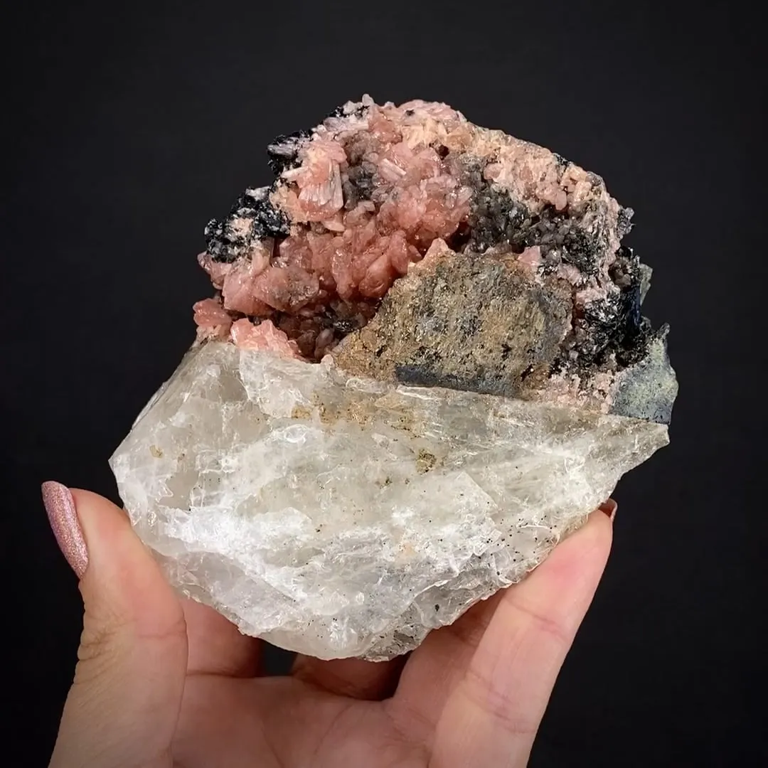 Hureaulite with Vivianite in Triphylite - image 1