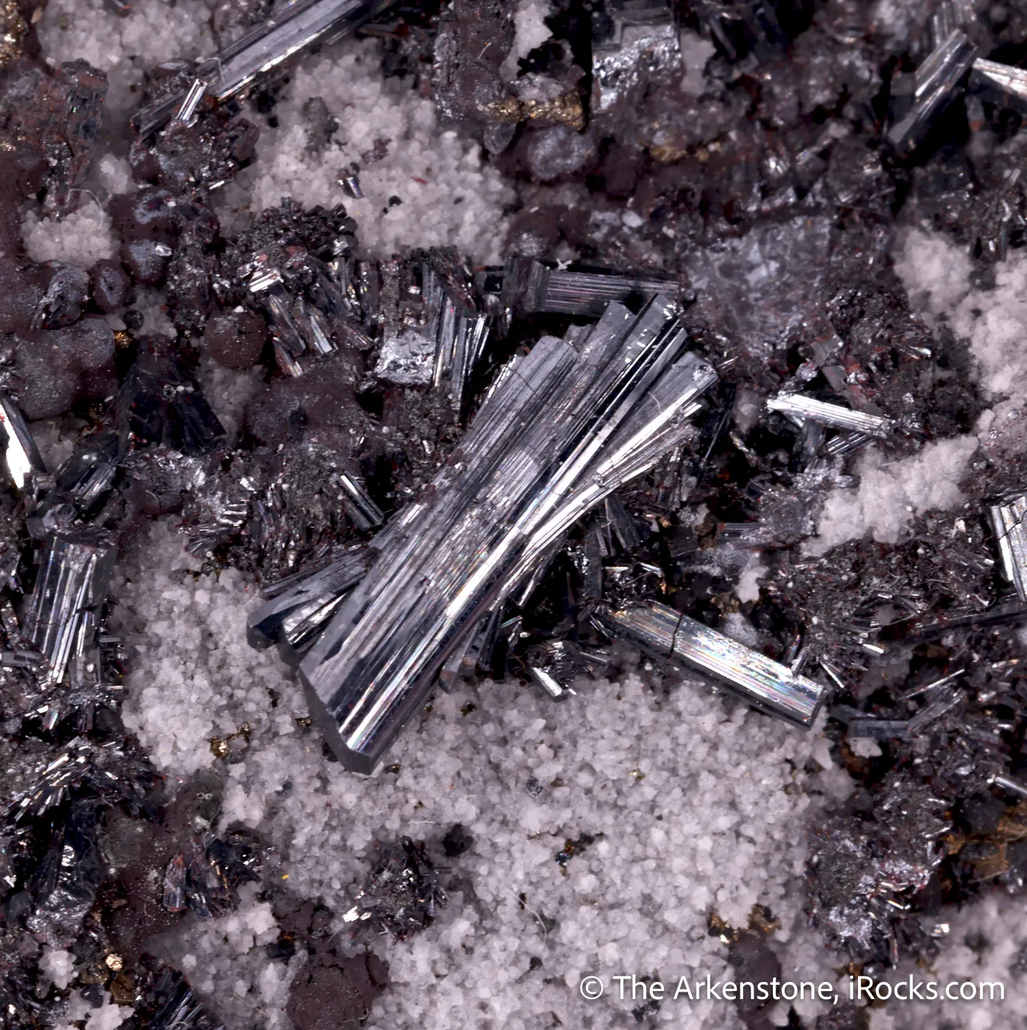 Hutchinsonite on matrix - image 1